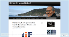 Desktop Screenshot of carlosdmesa.com